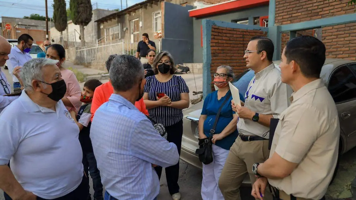 bonilla con vecinos